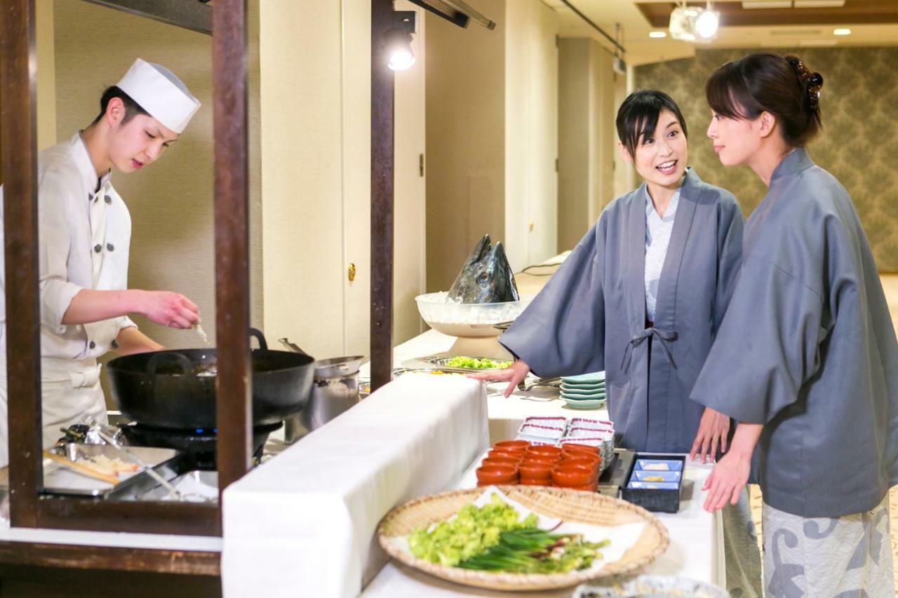 쓰나기 온센 호텔 시온 모리오카 외부 사진
